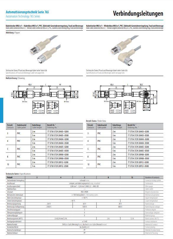 Automation technology 765 series